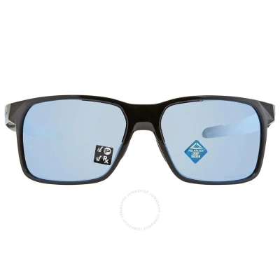 Oakley Portal X Prizm Deep H20 Polarized Square Men's Sunglasses Oo9460 946004 59 In Black