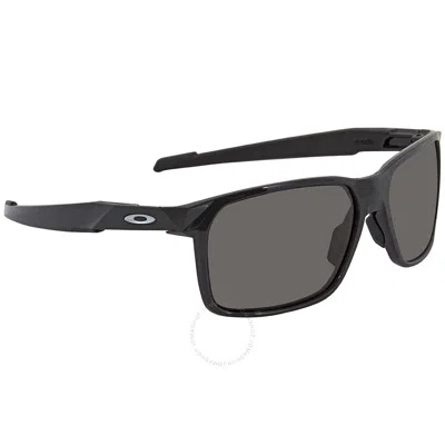 Oakley Portal X Prizm Grey Square Men's Sunglasses Oo9460 946001 59 In Metallic