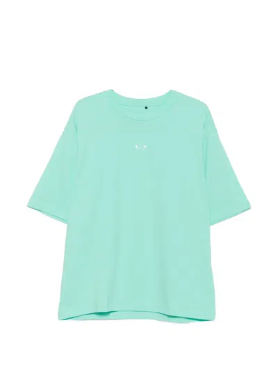 Oakley Print-detail Crew Neck T-shirt In Green