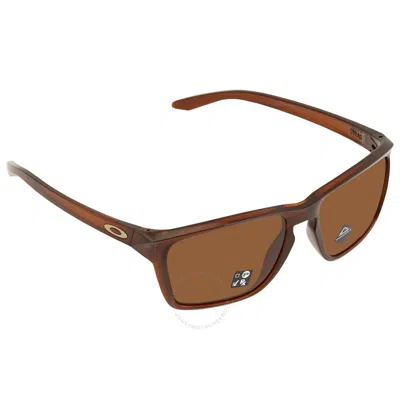 Oakley Prizm Bronze Rectangular Men's Sunglasses Oo9448 944802 57 In Brown