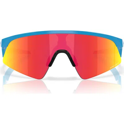 Oakley Kids'  Prizm™ Everyday 28mm Rectangular Sunglasses In Blue