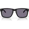 Oakley Prizm™ Grey Everyday 61mm Rectangular Sunglasses In Matte Black Prizm Grey