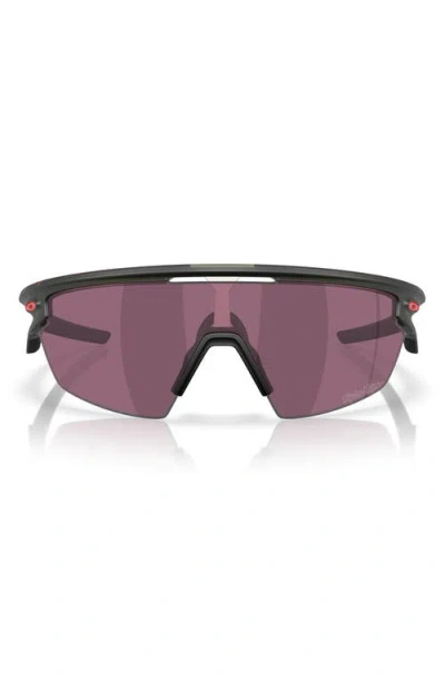 Oakley Sphaera Logo-engraved Sunglasses In Black