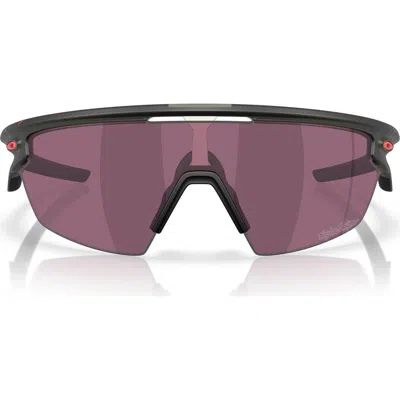 Oakley Sphaera Logo-engraved Sunglasses In Black