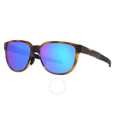 Oakley Prizm Sapphire Polarized Mirror Square Men's Sunglasses Oo9250a 925004 57 In Blue