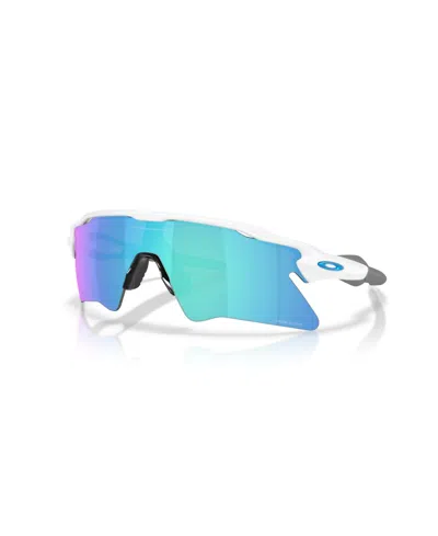 Oakley Radar Ev Heater Prizm Shield Sunglasses Oo9541 In Polished White
