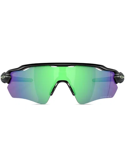 Oakley Womens Black Oo9208 Radar Ev Path Shield-frame Acetate Sunglasses