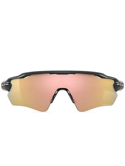 Oakley Radar Ev Path Shield-frame Sunglasses In 黑色