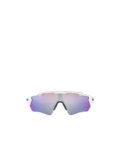 Oakley Radar Ev Path Shield-frame Sunglasses In Blue