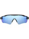 Oakley Men's Radar Path Polarized Sunglasses, Oo9208 38 In Black ,blue