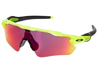 Pre-owned Oakley Radar Ev Path Sunglasses Oo9208-09 Uranium/prizm Road