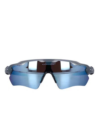 Oakley Radar Ev Path Wraparound Sunglasses In Blue