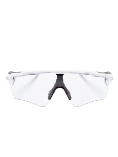 Oakley Bianco Opaco Rubber Sunglasses In White