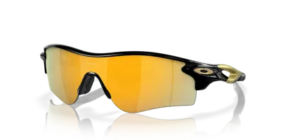 Oakley Men's Polarized Low Bridge Fit Sunglasses, Oo9206 Radarlock Path 38 In Black