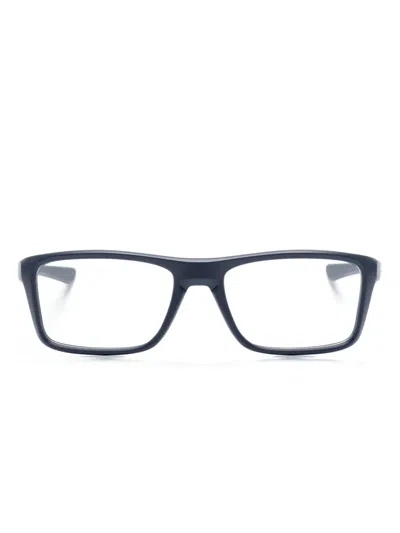 Oakley Rafter Rectangle-frame Glasses In Blue