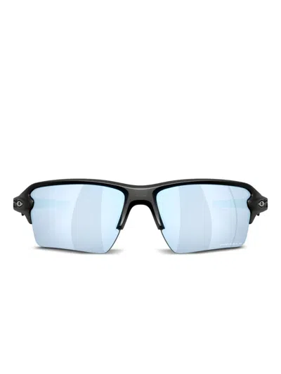 Oakley Rectangle-frame Sunglasses In Black