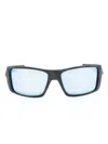 Oakley Rectangle-frame Sunglasses In Blue