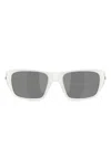 Oakley Rectangle-frame Sunglasses In White