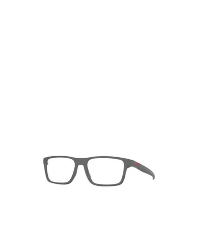Oakley Rectangular Frame Flat Mirror In Gray