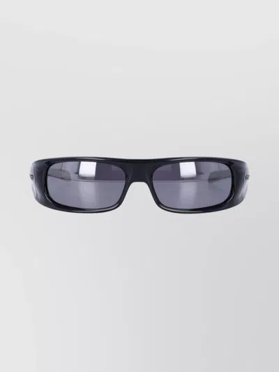 Oakley Rectangular Full Rim Sunglasses Highland In Black