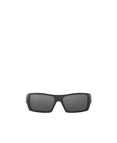 Oakley Rectangular Logo Sunglasses In Black