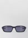 Oakley Rectangular Sunglasses Universal Fit Flat Lens Design In Black