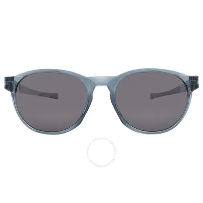 Oakley Reedmace Prizm Black Polarized Oval Men's Sunglasses Oo9126 912606 54 In Gray