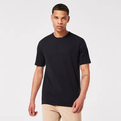 Oakley Relax Henley Tee 2.0 In Black