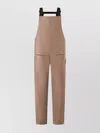 Oakley Relaxed Fit Trousers Adjustable Straps In Brown