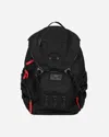 Oakley Mens Blackout Bathroom Sink Recycled-nylon Backpack In Black