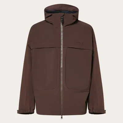 Oakley Reserve Utility Jacket In Brown