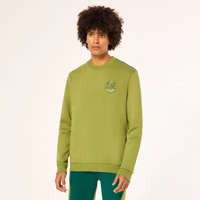 Oakley Rings Mountain Sweatshirt In Fern