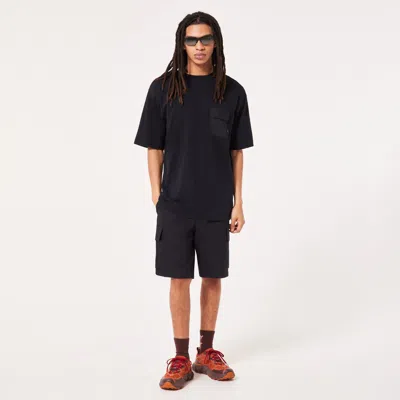 Oakley Roam Commuter Pocket Tee In Black