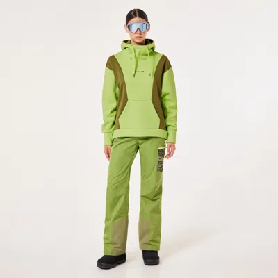 Oakley Rosy Rc Fleece Hoodie In Green