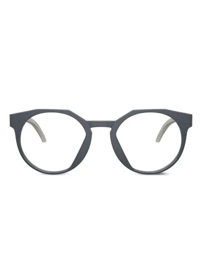 Oakley Round-frame Glasses In Silver