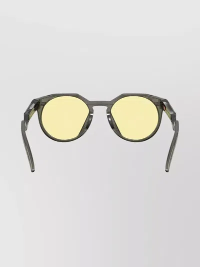 Oakley Round Frame Sunglasses Sculpted Arms In Gold