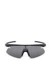 Oakley Rslv Lite Shield Sunglasses In Black