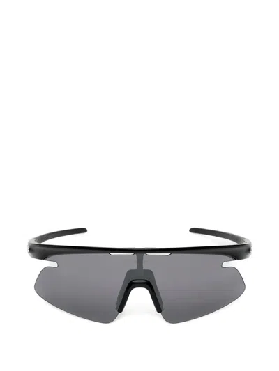 Oakley Rslv Lite Shield Sunglasses In Black