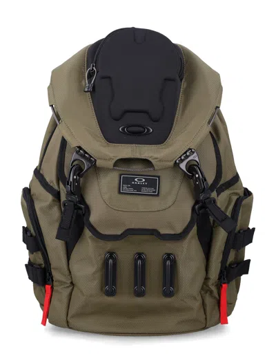 Oakley Rugged Mini Backpack With Side-zip Access - 21l Capacity In Green
