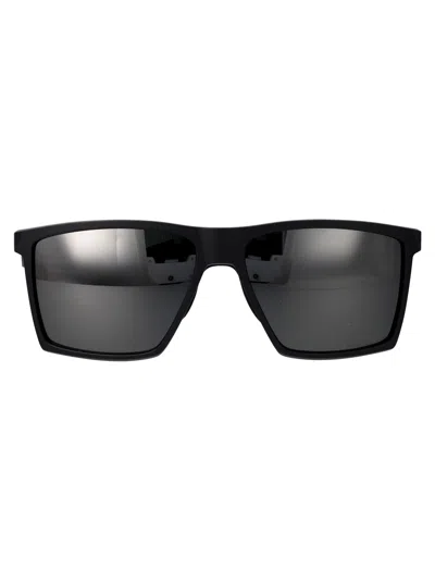 OAKLEY OAKLEY SATIN BLACK ACETATE SUNGLASSES