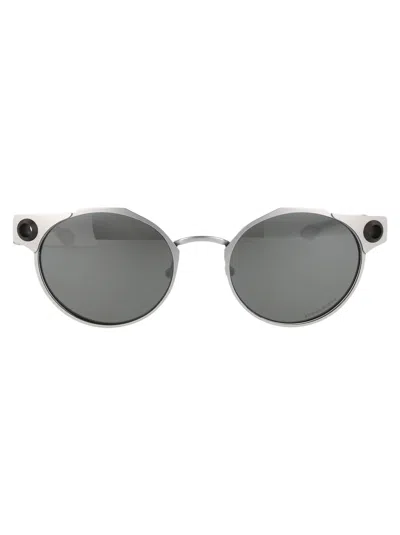 Oakley Satin Chrome Titanium Sunglasses