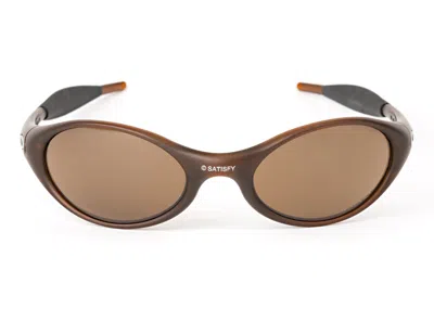 Pre-owned Oakley Satisfy Eye Jacket Sunglasses In Dune (8451369173320)