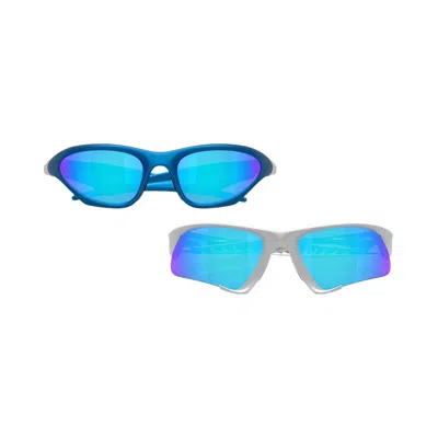 Pre-owned Oakley Scar And Suture Jacket 'prizm Sapphire/electric Blue' | Men's Size Onesize