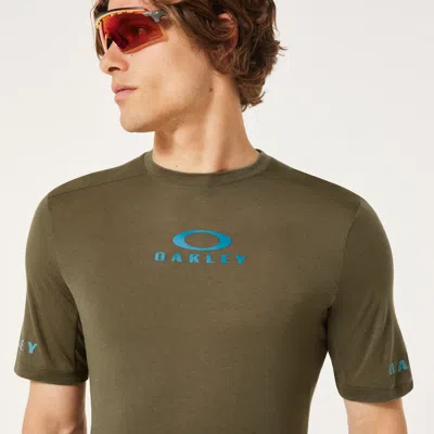 Oakley Seeker Flow Ss Jersey In Green