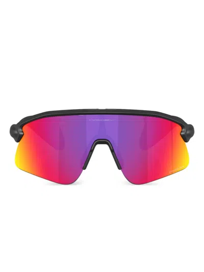OAKLEY SHIELD-FRAME SUNGLASSES