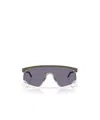 Oakley Bxtr 39mm Polarized Rectangular Sunglasses In Blue