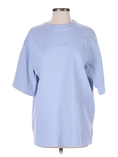 Pre-owned Oakley Short Sleeve T-shirt In Blue