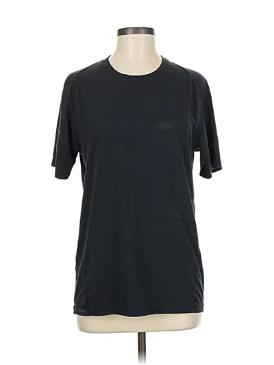 Pre-owned Oakley Short Sleeve T-shirt In Black