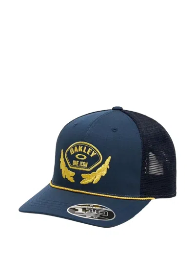 Oakley Si El Capitan Mesh-panel Cap In Blue