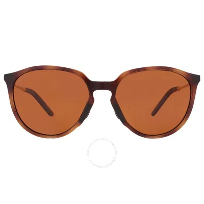 Oakley Sielo Prizm Bronze Polarized Round Ladies Sunglasses Oo9288 928803 57 In Brown